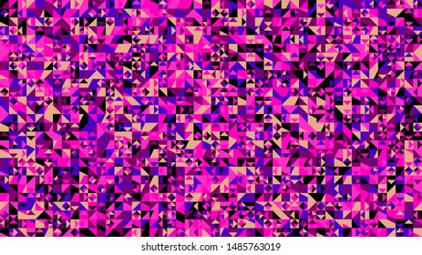 Abstract chaotic geometrical mosaic pattern website background - colorful polygonal vector graphic design