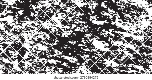 Abstract Chaotic Grunge Pattern Texture for Urban Background Design