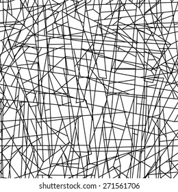 Abstract chaotic lines in a seamless pattern .