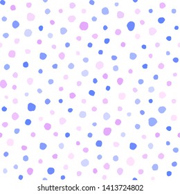 Abstract  chaotic seamless pattern. Fashion graphic. Vector illustration. Background design. Modern stylish chaotic spots ornament. Template for print, textile, wrapping and decoration.