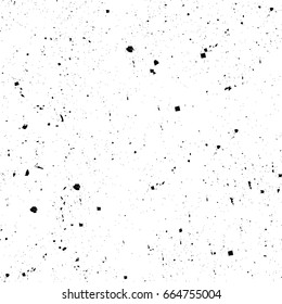 Abstract chaotic spots on a white background. Seamless pattern. Repeating background with scratches. A great background for your design.