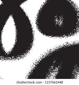 Abstract chaotic spots, strokes, background.Vector illustration.