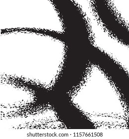 Abstract chaotic spots, strokes, background.Vector illustration.