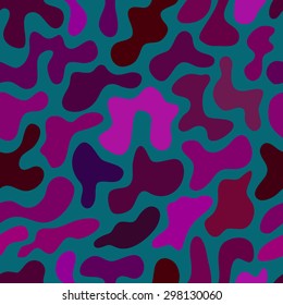 abstract chaotic spotted seamless pattern