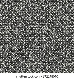 Abstract charcoal mottled textured background. Seamless pattern.