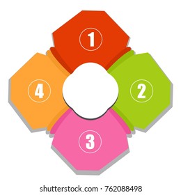 abstract chart infographic
