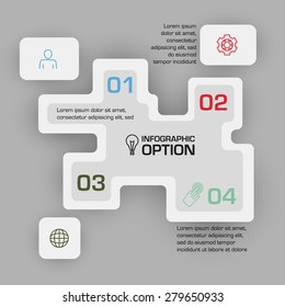 abstract chart pattern information brochure
