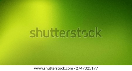 Abstract chartreuse lime green background. Ombre gradient colors. Bright and vibrant electric neon acid light shades. Grunge vector with grainy noise.