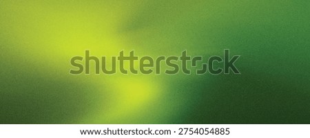 Abstract chartreuse lime green background. Ombre gradient colors. Bright and vibrant electric neon acid light shades. Grunge vector with grainy noise.