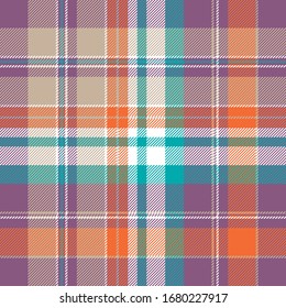 Tapa de algodón de contrastes abstractos, sin fisuras. Diseño plano. Ilustración vectorial.