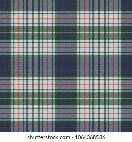 Abstract check tartan seamless background. Vector illustration.