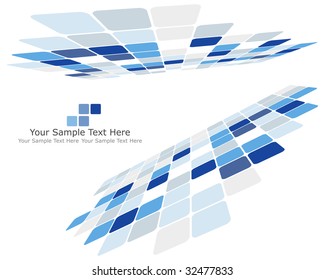 Abstract checked  business background for use in web design