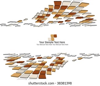 Abstract checked  business background for use in web design