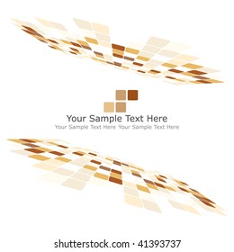 Abstract checked  business background for use in web design