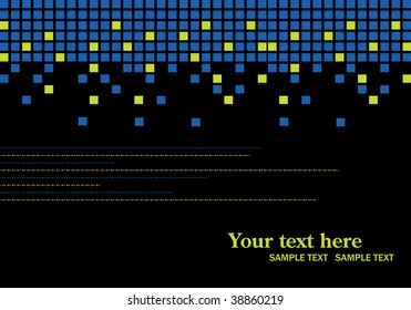 Abstract checked vector background