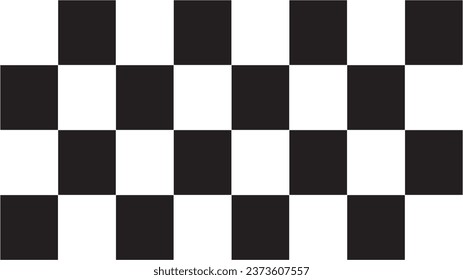 Fondo del verificador abstracto, tablero de ajedrez. textura en blanco y negro de patrón, forma cuadrada