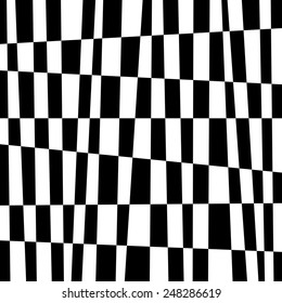 Abstract checkerboard background, Table checkers pattern for artwork.