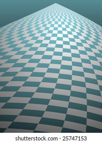 Abstract Checkerboard Background - vector illustration