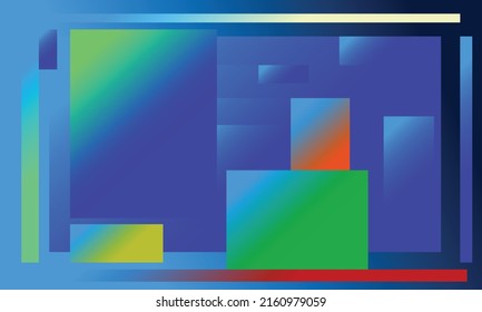abstract checkered background in dark blue, light blue, yellow, orange, red, green, white and purple colors