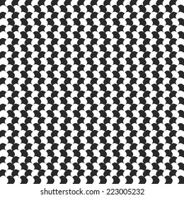 Abstract checkered background with distortion