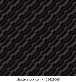 Abstract checkered background. Geometric pattern. Dark gray wallpaper. Vector illustration.