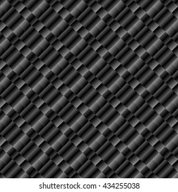 Abstract checkered background. Geometric pattern. Dark gray wallpaper. Vector illustration.
