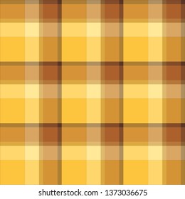 Abstract checkered background in gold and brown tones. Seamless pattern for your design.