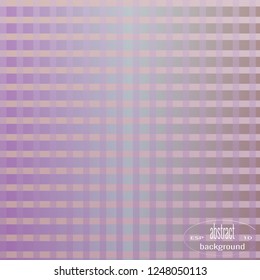 Abstract checkered background with trendy bright pink and violet shades of flowers. Vector illustration.