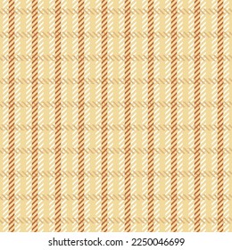 Abstract Checkered Gingham Style Vector Stripes Seamless Pattern Plaid Look Diagonal Textured Lines Trendy Fashion Colors Perfect for Allover Fabric Print or Wrapping Paper Ecru Brown Tones