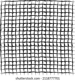 Resumen de impresión sin soldadura monocroma a cuadros. Patrón de mosaico en blanco y negro