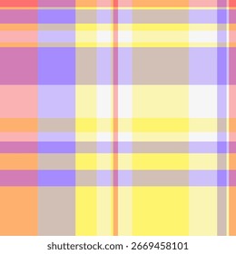 Abstract checkered pattern with intersecting pastel colors. Perfect for backgrounds, textiles,  graphic design projects needing a colorful  balanced texture.