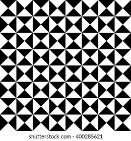 Abstract checkered - pepita background (black and white)