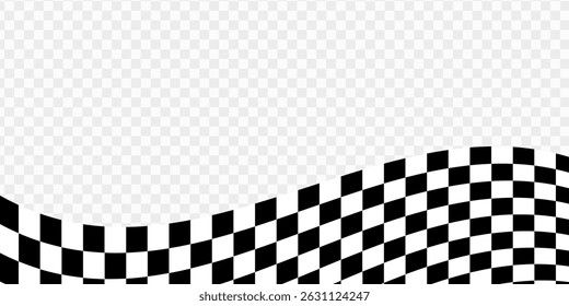 Abstractas marco redondo a cuadros. Concepto de carreras. Patrón de ajedrez sobre fondo blanco. Plantilla fronteriza.