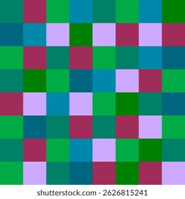 abstract checkered seamless pattern in vector graphic illustration design