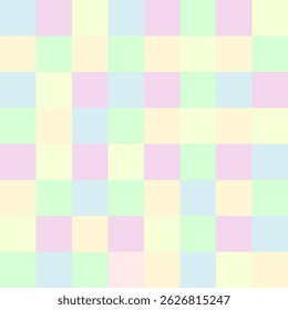 abstract checkered seamless pattern in vector graphic illustration design