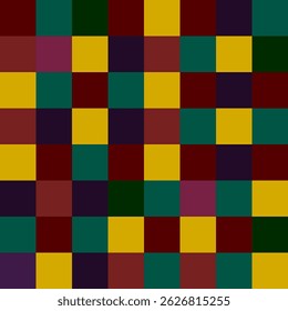 abstract checkered seamless pattern in vector graphic illustration design