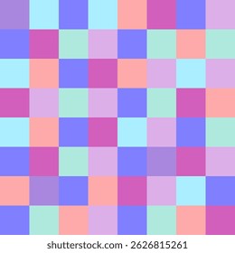 abstract checkered seamless pattern in vector graphic illustration design