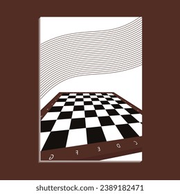 abstract checkered vector background template