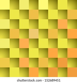 Abstract cheese background of squares.
