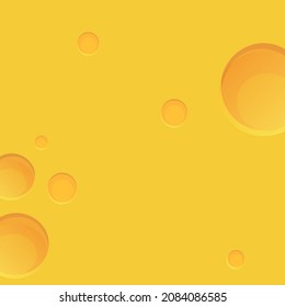 Abstract cheese background vector illustration. Yellow texture food pattern of organic food design