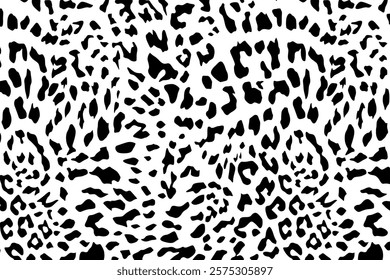 abstract cheetah skin design background vector art