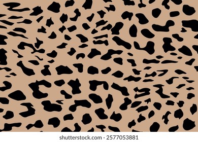 abstract cheetah skin light brown design background vector art