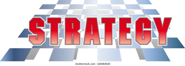 Abstract chess board background with a perspective. Vector illustration.