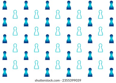 Abstract  Chess Pawn Pattern Background, can be used for business designs, presentation designs or any suitable designs.