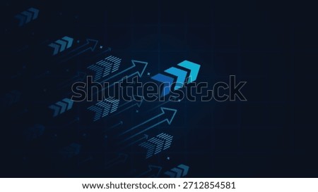 Abstract Chevron Arrow Background Collection. Dynamic Geometric Vector Design for Technology, Modern Business Presentation, Digital Success, Sport, or Corporate Innovation Banner
