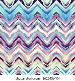 Abstract chevron geometric pattern in low poly style. Pixel art style. Vector image.