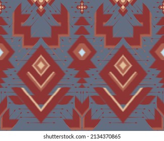 Abstract chevron ikat pattern background ,rug,wallpaper,clothing,wrap,batik,cloth,Vector embroidery style.