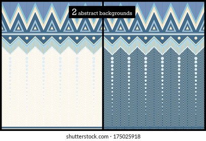 abstract chevron pattern background vector