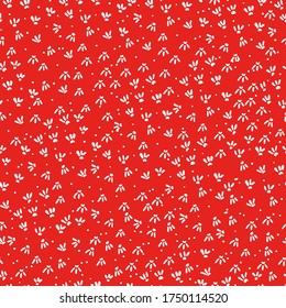 Abstract children's background, pattern with paws, animal legs, blots. manual graphics of children's packing. Design for packaging, wallpaper, textiles, designer paper. Isolated background. stock 