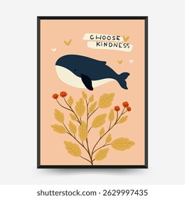 Abstract Childrens Room posters template. Modern trendy Kids minimal style. Hand drawn design for wallpaper, wall decor, print, postcard, cover, template, banner. 